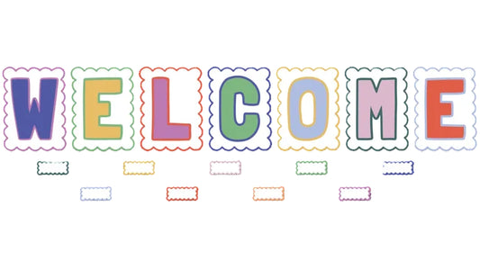 Color Crush Welcome Bulletin Board