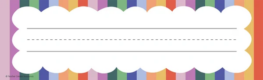 Color Crush Flat Name Plates