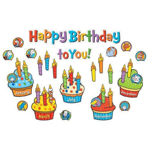 DR. SEUSS BIRTHDAY MINI BULLETIN BOARD