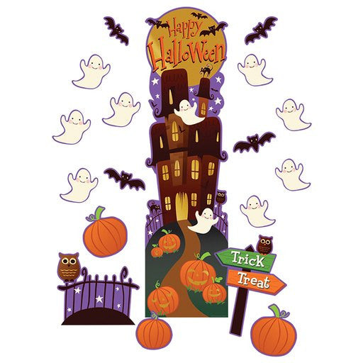 HALLOWEEN ALL-IN-ONE DOOR DECOR KIT