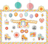 ROLLER DISCO BIRTHDAY CREATE & DECORATE QUICK KIT