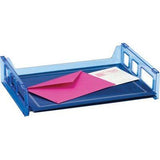 LETTER TRAY SIDE LOAD W/RIBBED BASE & CARRY HANDLE