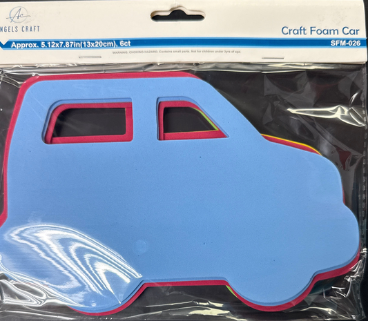 CRAFT FOAM-CAR 6CT