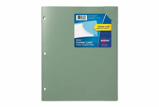 Corner Lock Plastic Folder - JA Riollano
