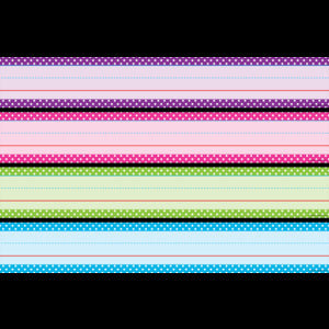 SENTENCE STRIPS BRIGHT COLORS DOTS