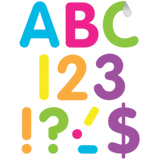 BRIGHTS 4" CLASSIC SELF-ADHESIVE LETTERS UPPERCASE
