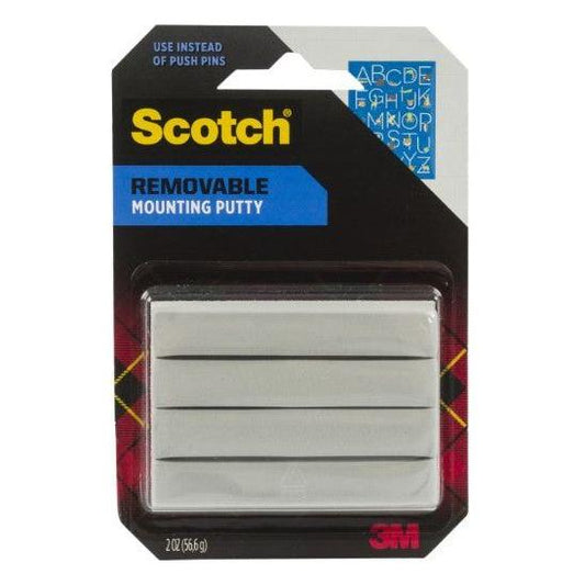 MOUNTING REMOVABLE PUTTY