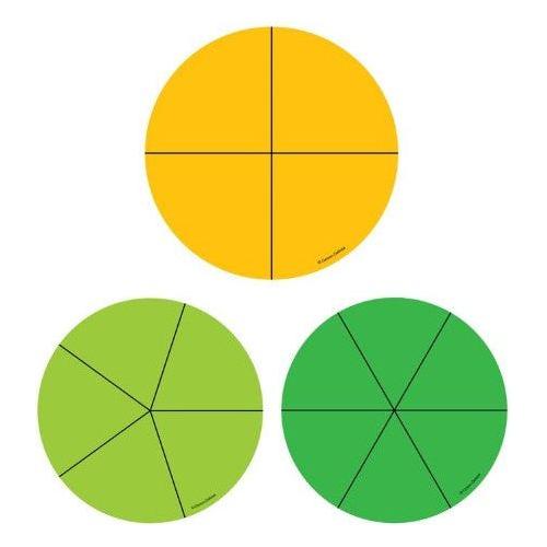 FRACTION CIRCLES CUT-OUTS