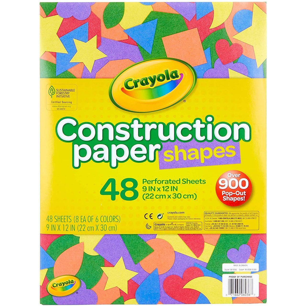 CONSTRUCTION PAPER SHAPES PQ.48