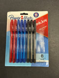 Ink Joy Ballpoint Ultra Smooth Red-Blue-Black Medium Pq.8