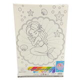 Paint by Number Canvas Set - Mermaid