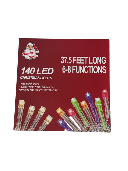 CHRISTMAS LIGHTS 140LED MULTICOLOR