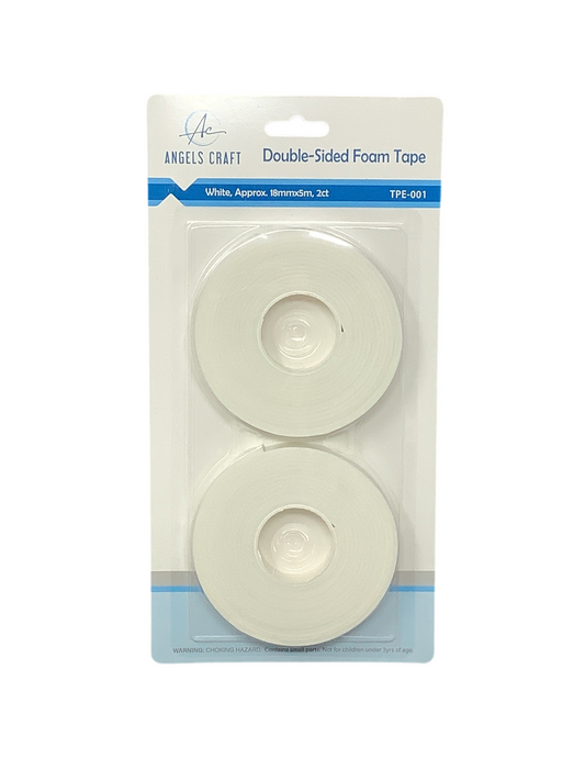 FOAM GLUE TAPE WHITE