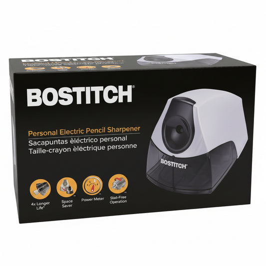 PENCIL SHARPENER - PERSONAL BLK, SLV - ELG