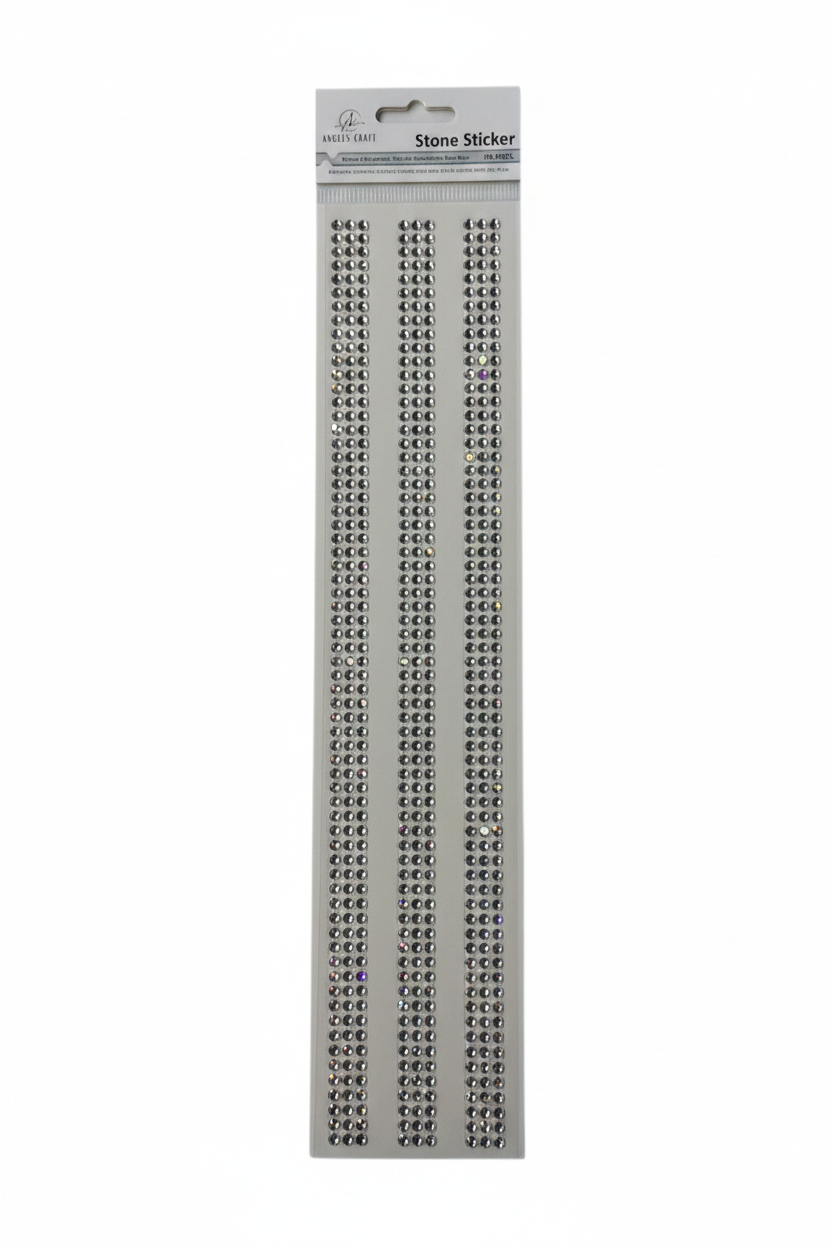 MICRO STONE STICKER CLEAR 594CT