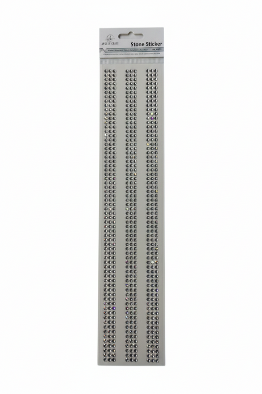 MICRO STONE STICKER CLEAR 594CT