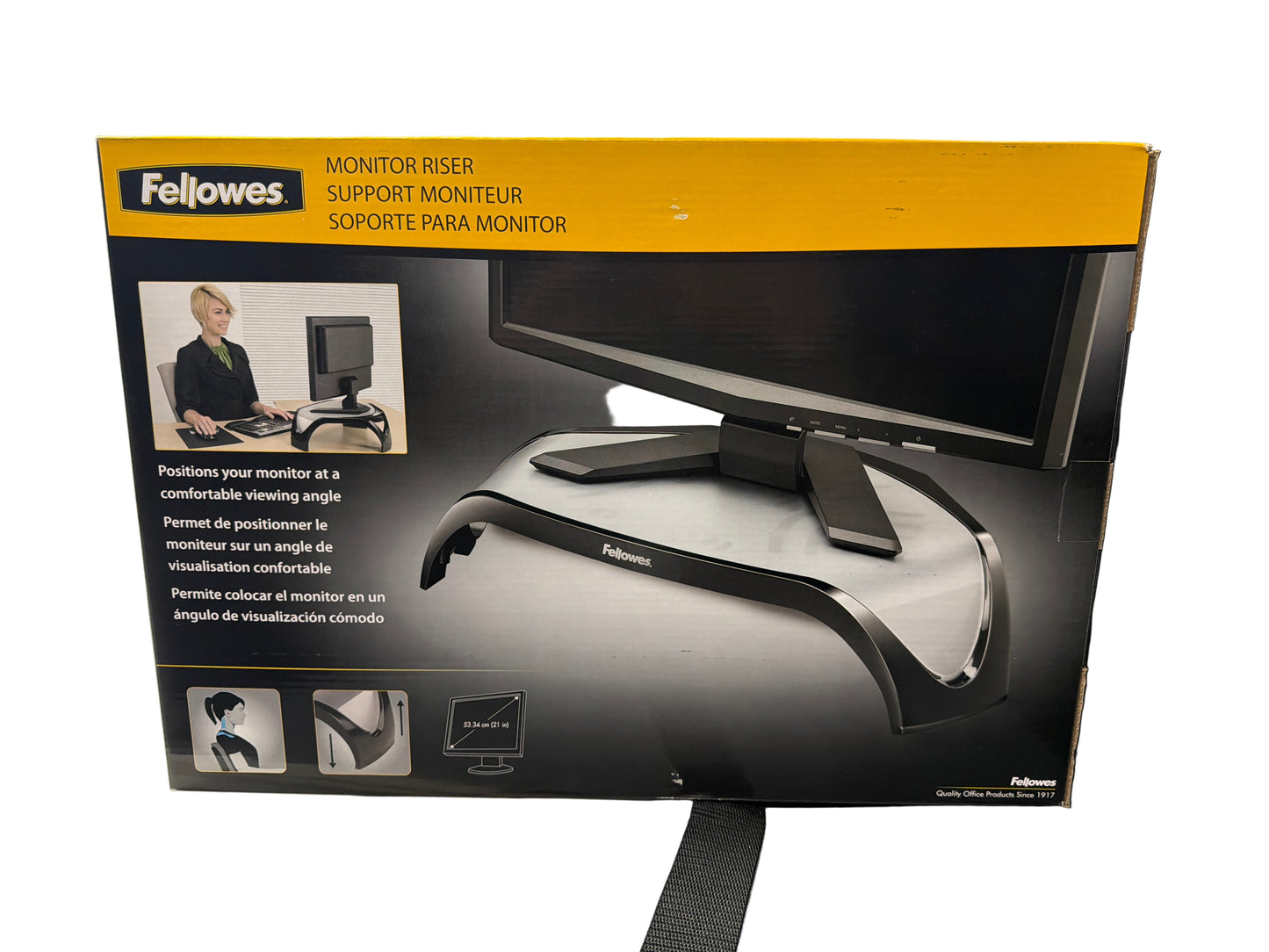 SMART SUITES CORNER MONITOR RISER