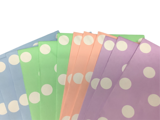 Medium Kraft Bag Polka Dots