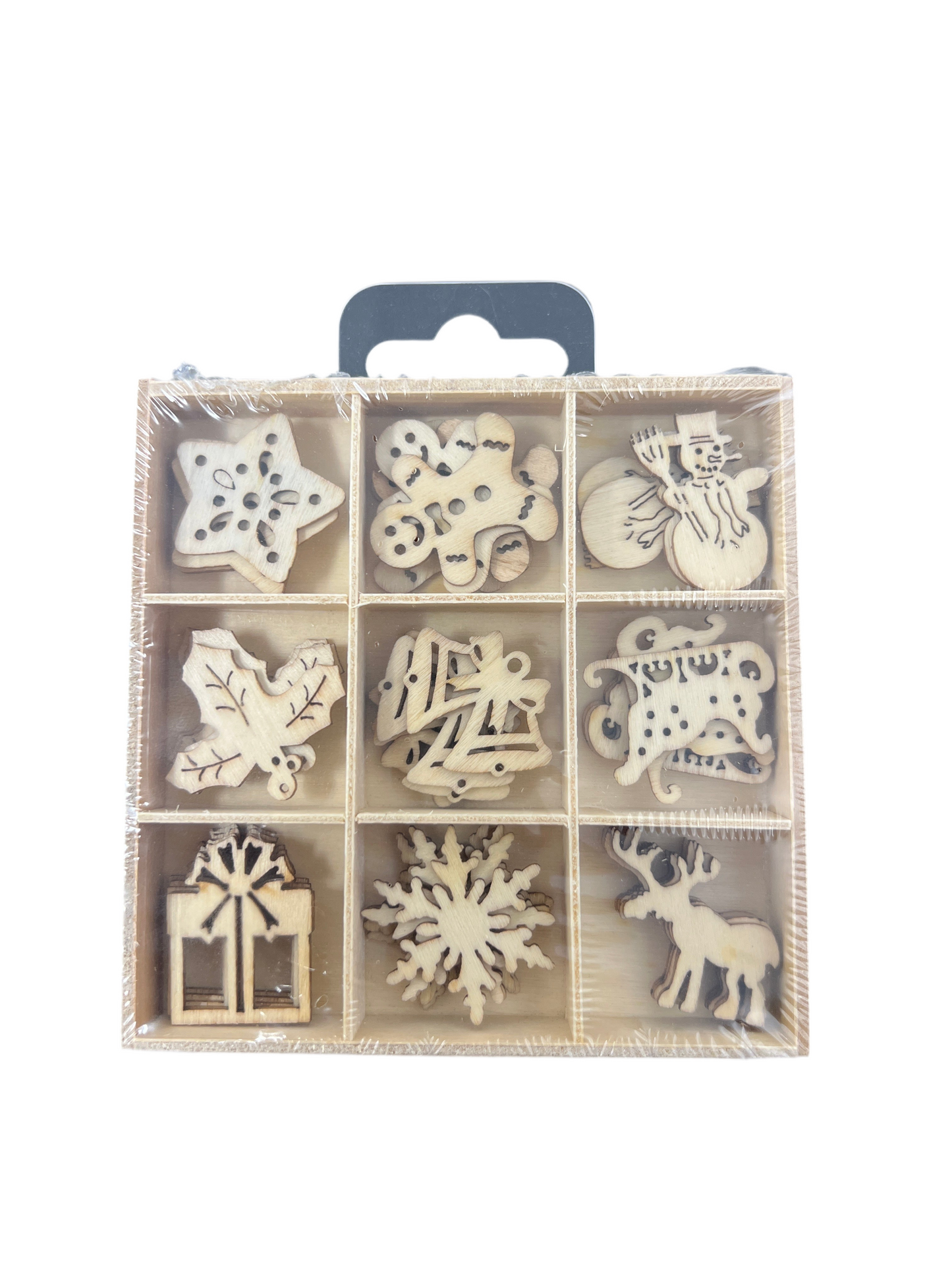 FIGURAS NAVIDEñA MADERA 45PCS