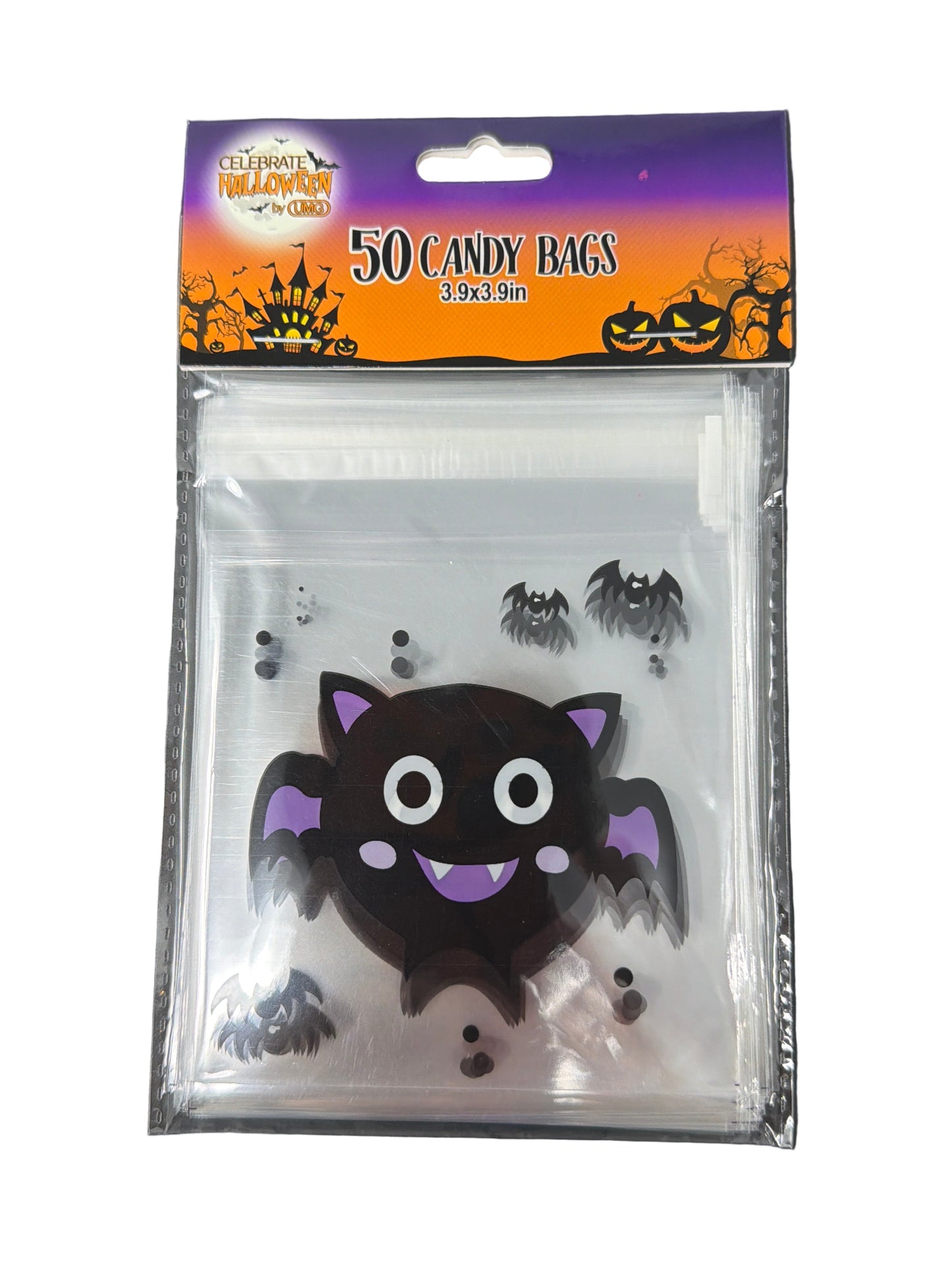 CANDY BAG 10x10CM 50PK