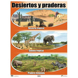 CARTEL DESIERTOS Y PRADERAS