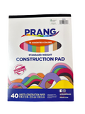 Construction Paper Asst. 9”x 12” 40 Hojas