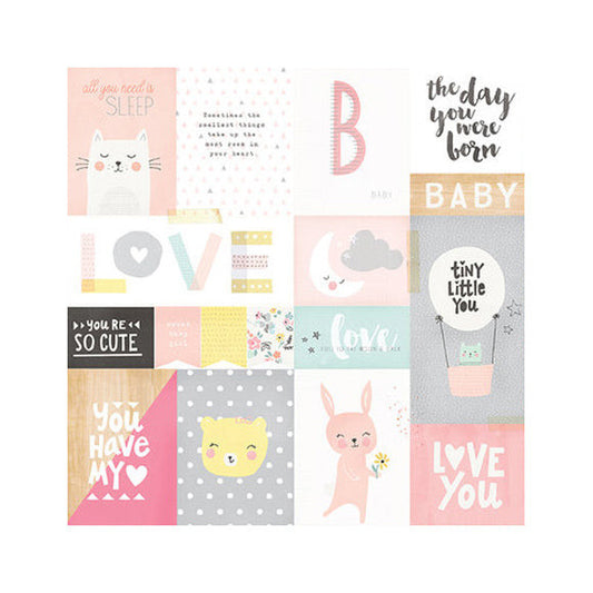 PATTERNED PAPER MY SUNSHINE SINGLE 12X12