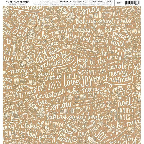 PATTERNED PAPER CANY STRIPES SINGLES 12X12