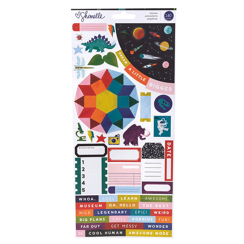 STICKER FIELD TRIP 140PCS