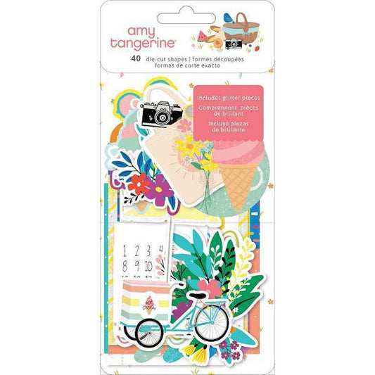PICNIC IN THE PARK ACCENTS IRIDESCENT GLITTER 40PC