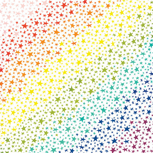 PATTERNED CARDSTOCK STAY CURIOUS SINGLE SIDE12X12