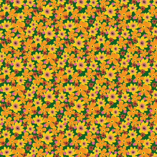 PATTERNED PAPER BLOOM BIGTIME SINGLE 12X12