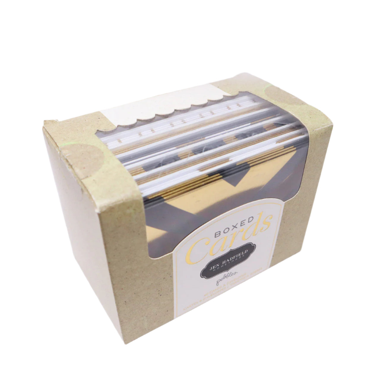 Boxes Cards and Envelopes 4x6 Gold and Black