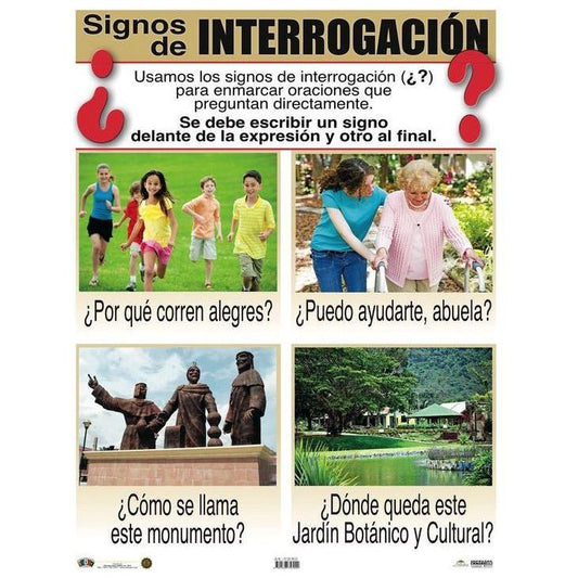 CARTEL SIGNOS DE INTERROGACION ?
