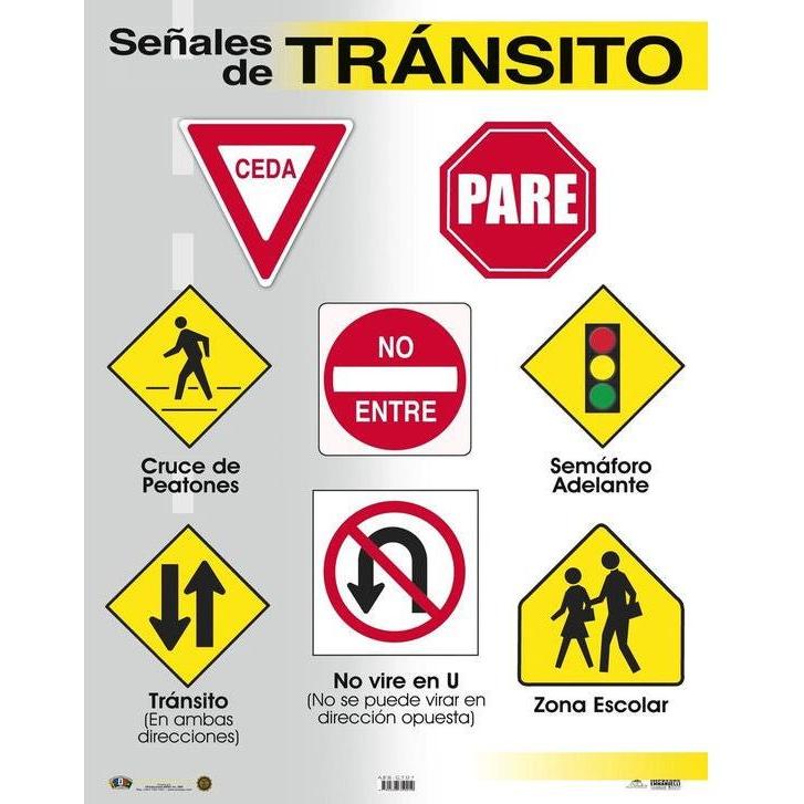 CARTEL SENALES DE TRANSITO