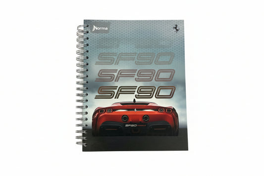 Libreta Ferrari 10 Div | Durabook | 400 pg