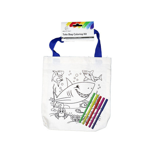 Tote Bag Coloring Kit | Shark