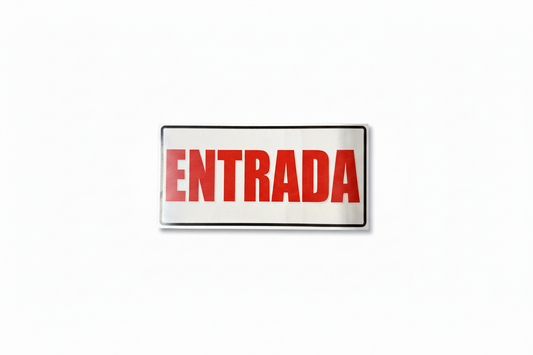 Entrada Sign - JA Riollano