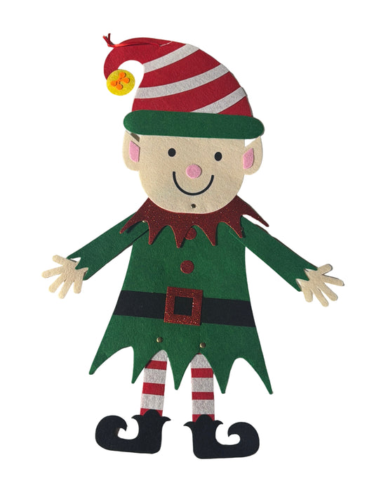 FELT JOINTED HANGING DECOR 3ASTD