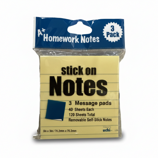 Pastel Ruled Notes 3x3 12OSH - JA Riollano