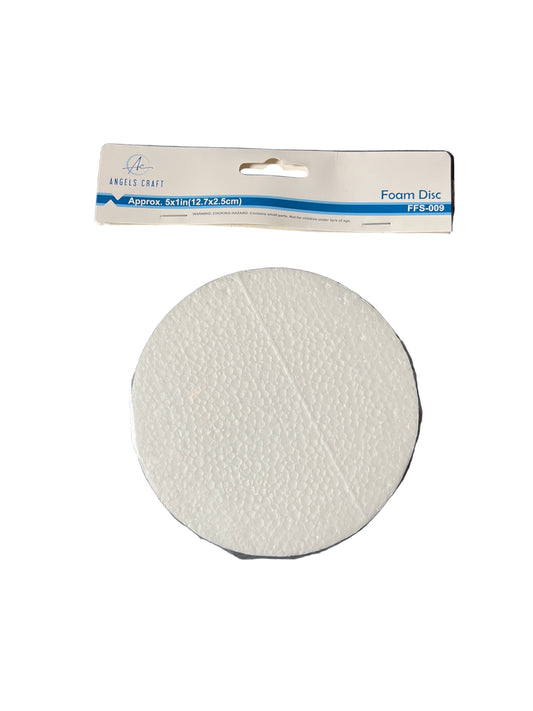 FOAM DISC, 5X1IN.