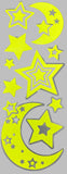 Glow in The Dark Stickers | Moon Stars