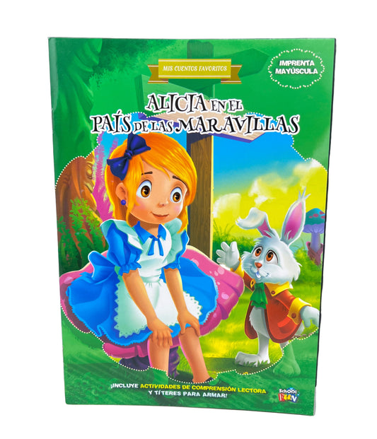 LIBRO CUENTO | ALICIA EN EL PAIS DE LAS MARAVILLAS