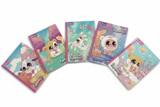 Libreta Cosida Peluches Gde 200 PG