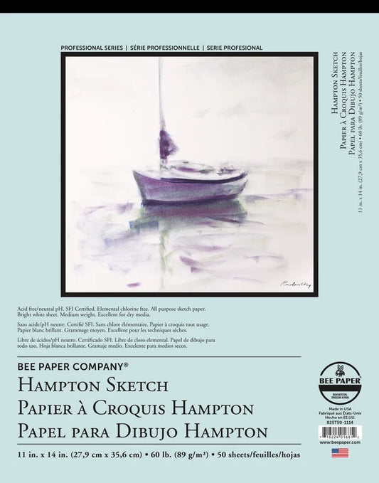 HAMPTON SKETCH PAPER 11 X 14