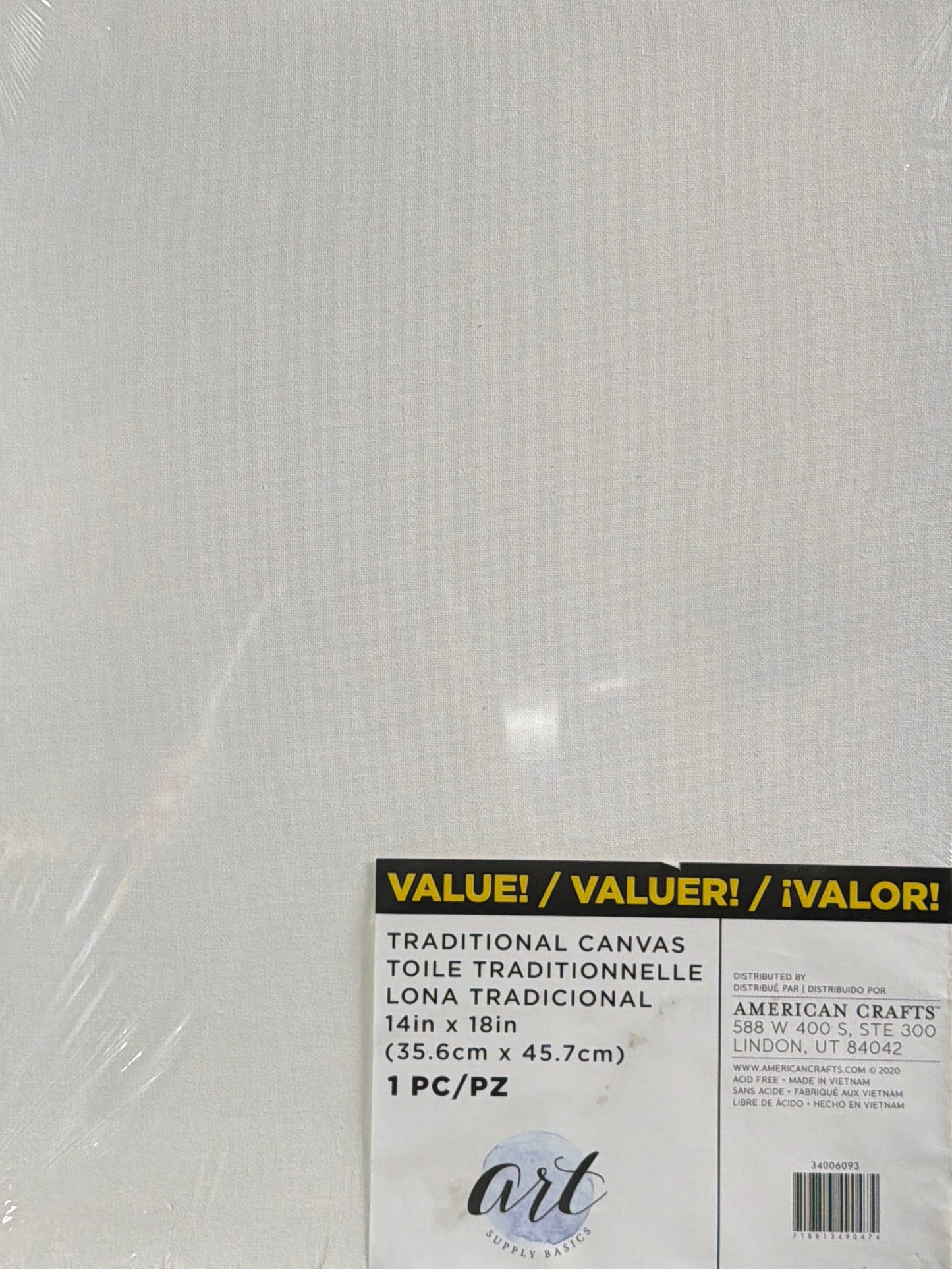 CANVAS TRADITIONAL 14X18