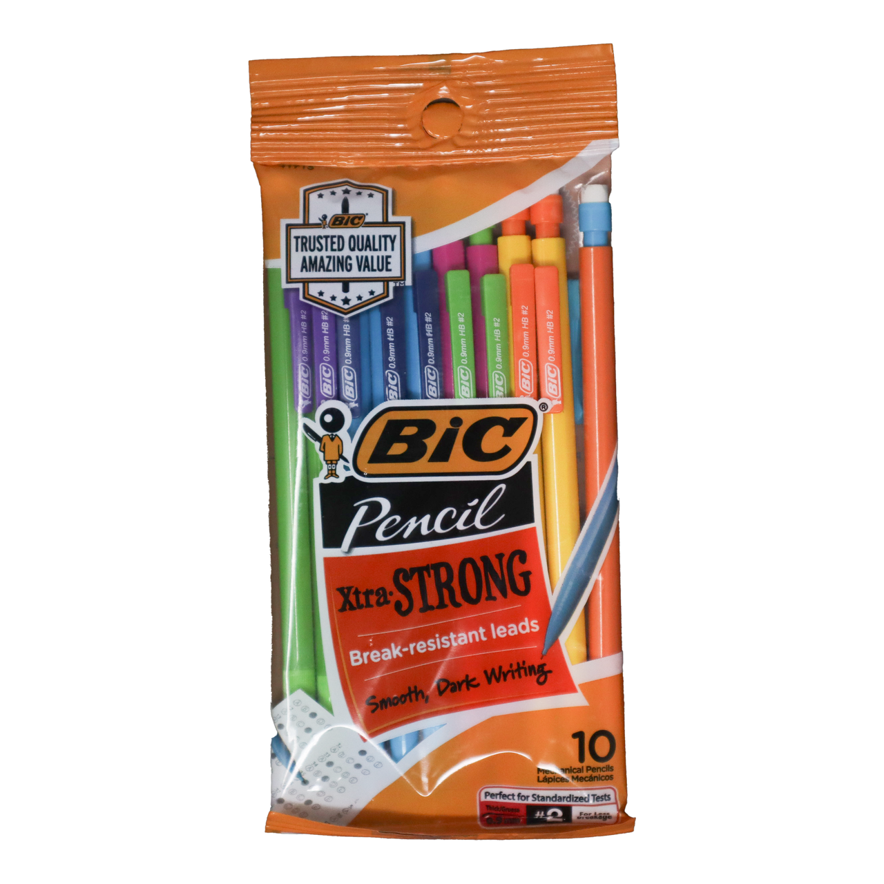 PENCIL XTRA STRONG .9M PQT. 10