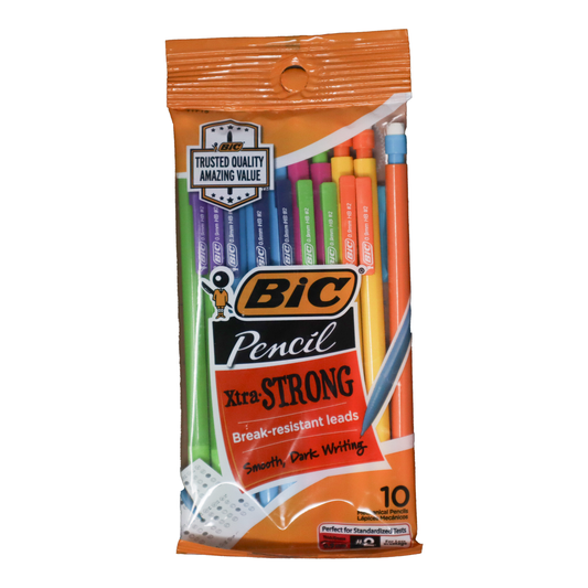 PENCIL XTRA STRONG .9M PQT. 10