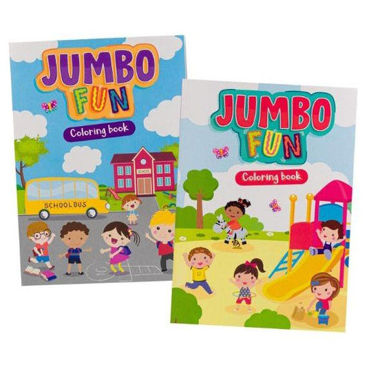 JUMBO FUN COLORING & ACTIVITY BOOK