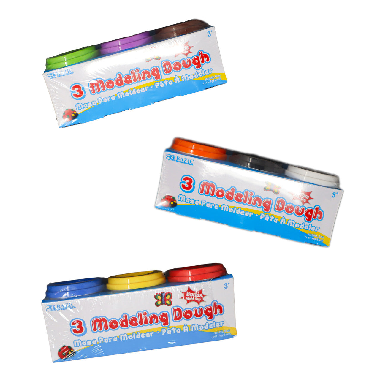 MODELING DOUGH 3PK 5OZ